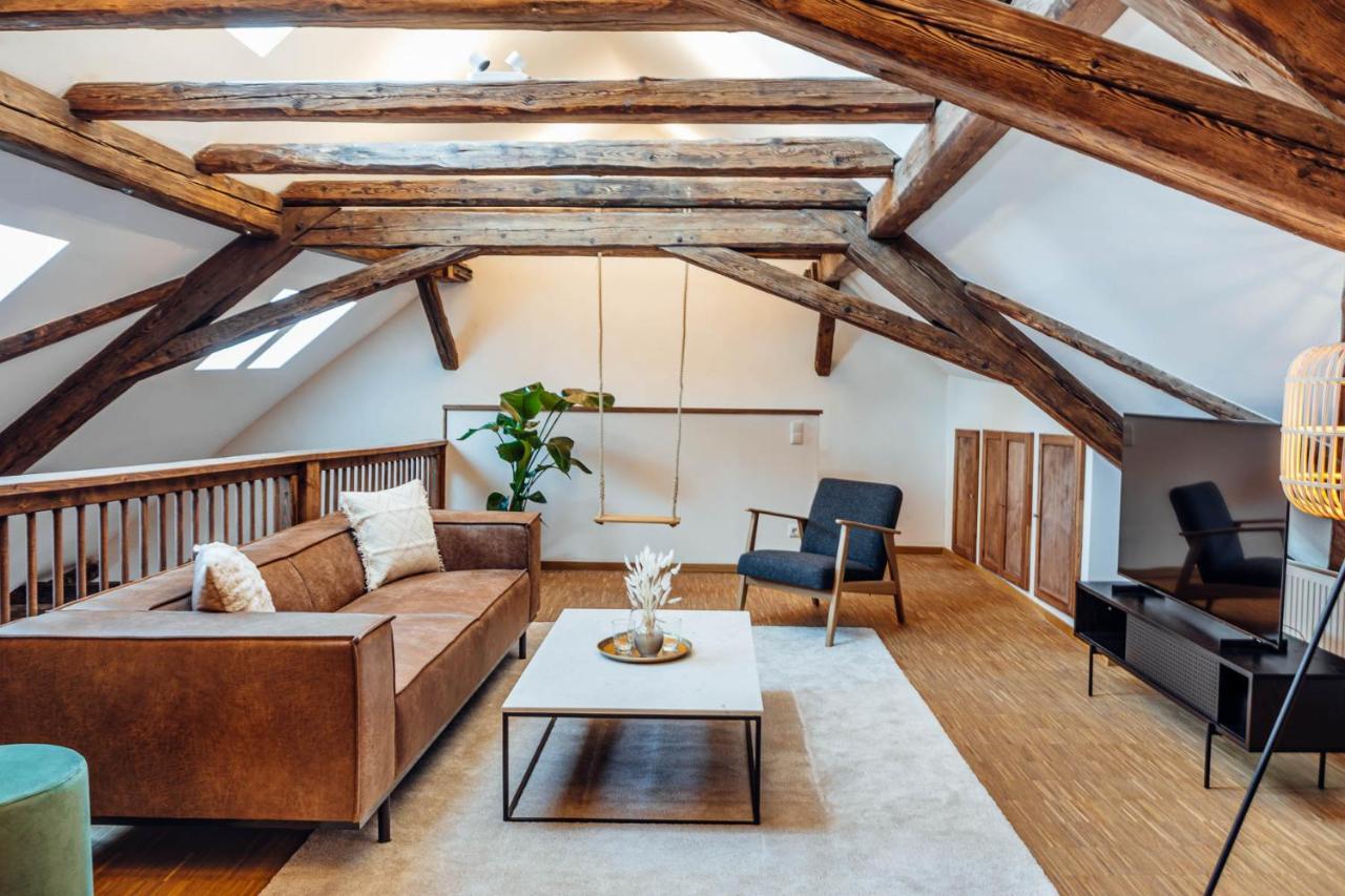 Jama - Grosses Design Apartment, Innenstadt, Wlan, Familie&Gruppen Кобург Экстерьер фото